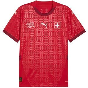 Switzerland Mens 2025 Puma Home Shirt / Red